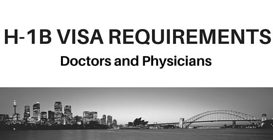 H1B visa for doctors