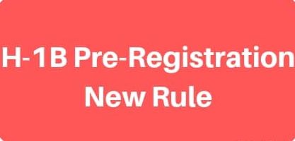 H-1B Pre-Registration