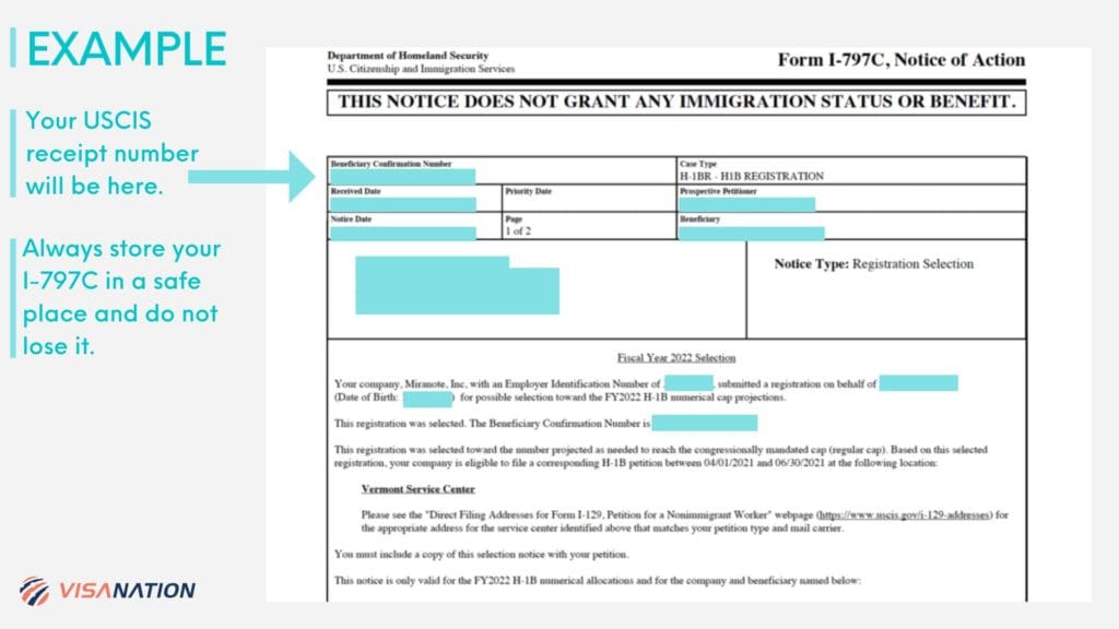 I-797 Example Form 2023