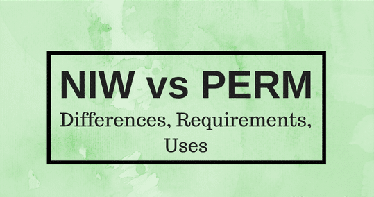 NIW vs PERM