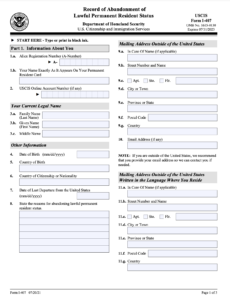 form i-407 official