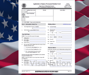 form i-90 sample